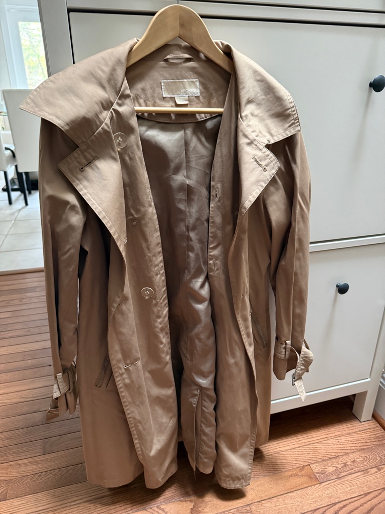 Michael Michael Kors Hooded Trench Coat